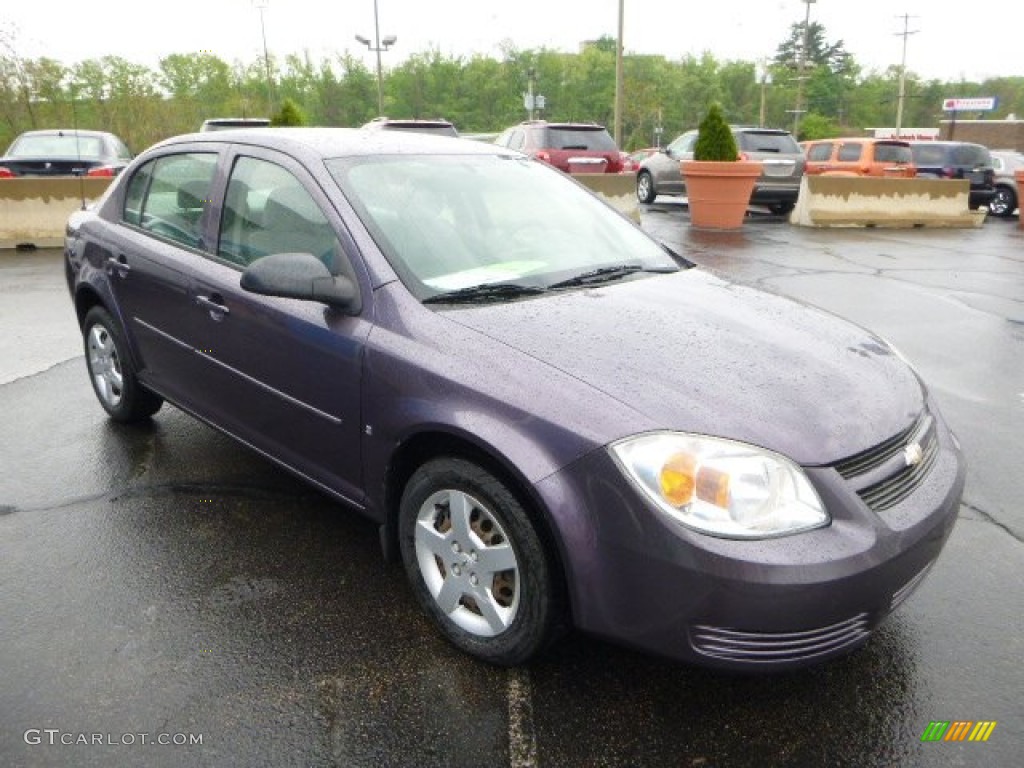 2006 Cobalt LS Sedan - Majestic Amethyst Metallic / Gray photo #7