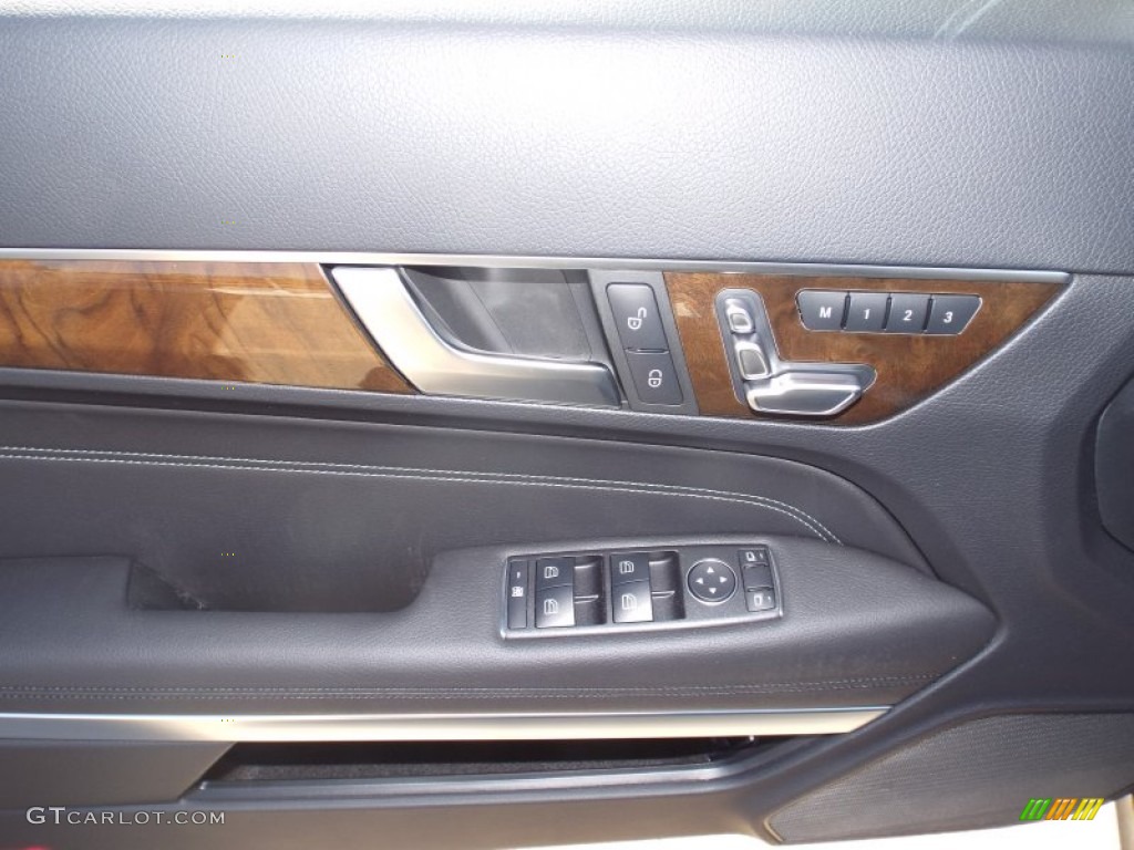 2014 E 350 Cabriolet - Black / Black photo #4