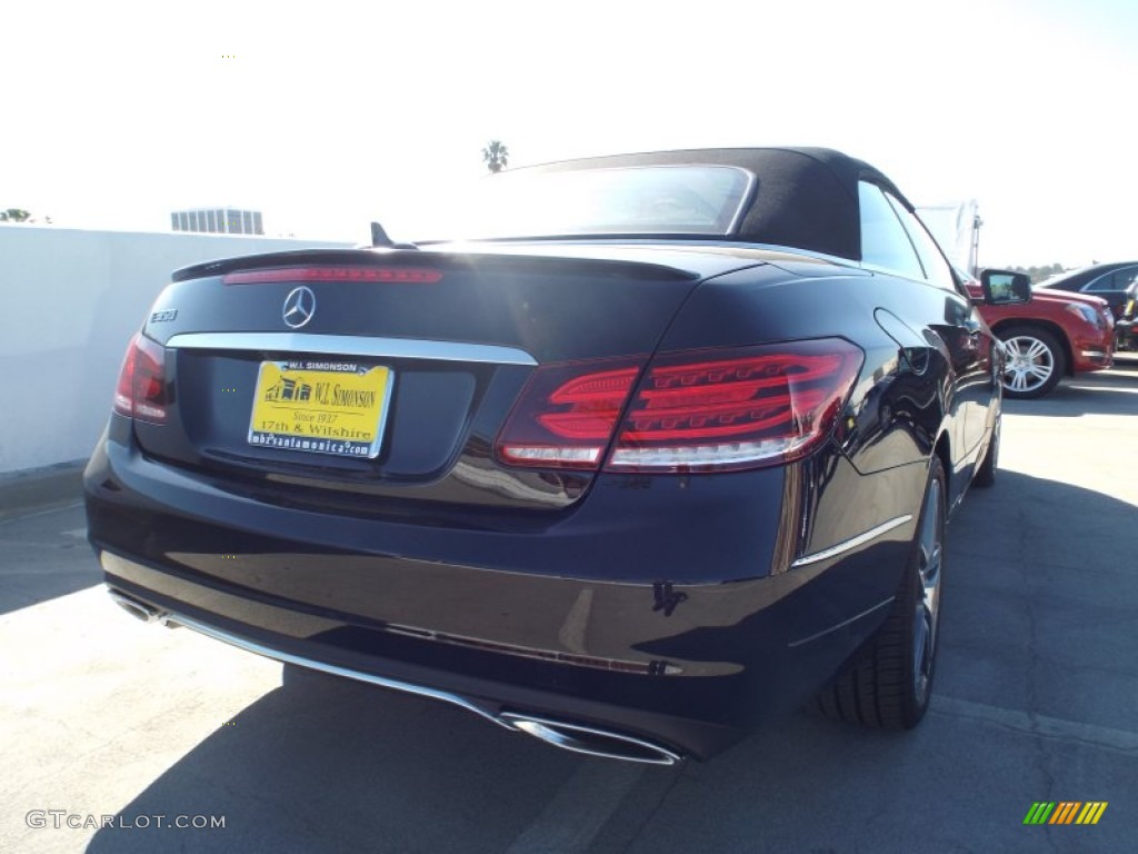 2014 E 350 Cabriolet - Black / Black photo #8