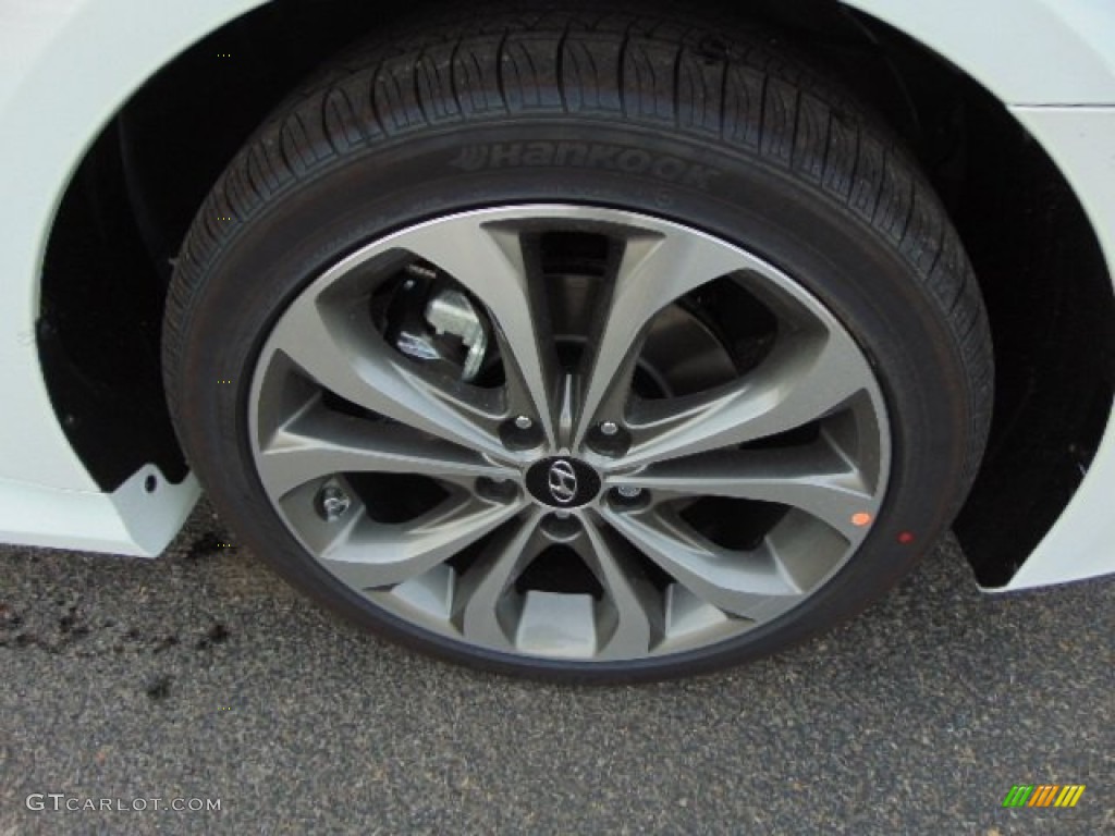 2014 Sonata Limited 2.0T - Pearl White / Gray photo #3