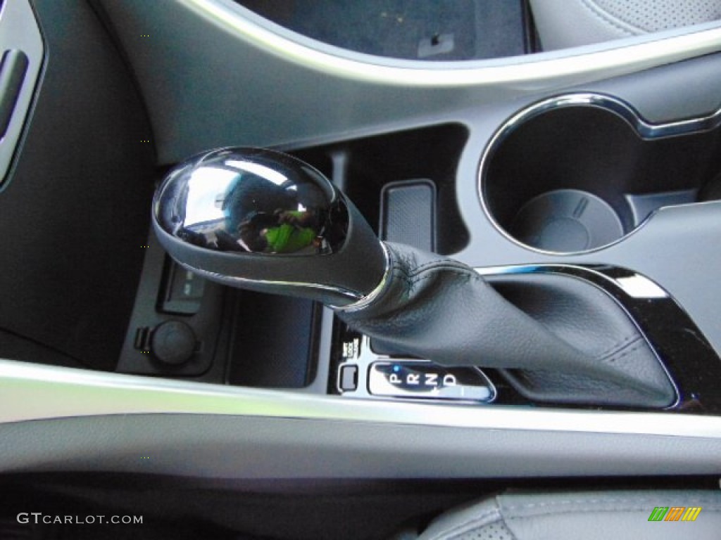 2014 Sonata Limited 2.0T - Pearl White / Gray photo #13