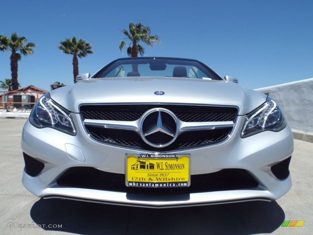 2014 E 350 Cabriolet - Iridium Silver Metallic / Black photo #2