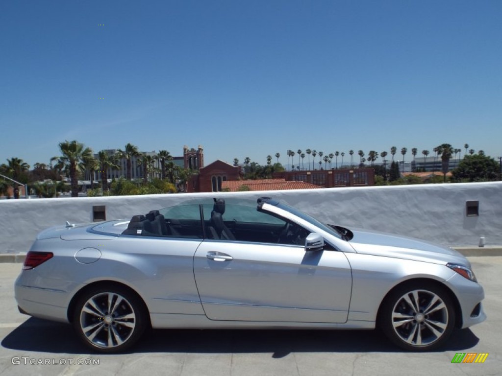 2014 E 350 Cabriolet - Iridium Silver Metallic / Black photo #3