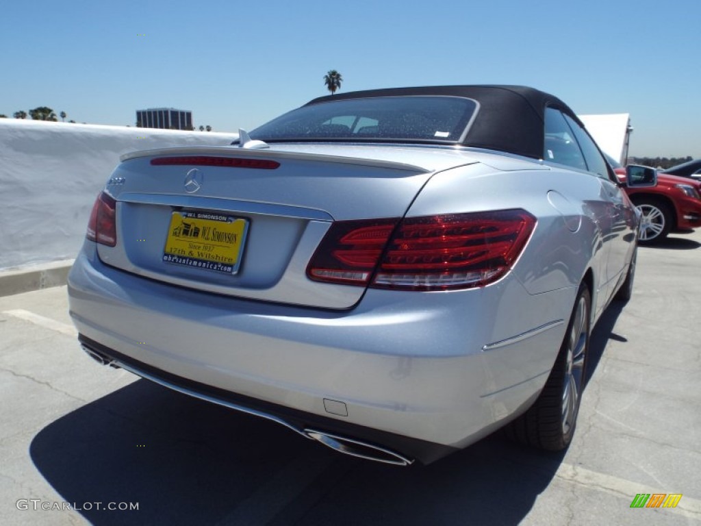 2014 E 350 Cabriolet - Iridium Silver Metallic / Black photo #8