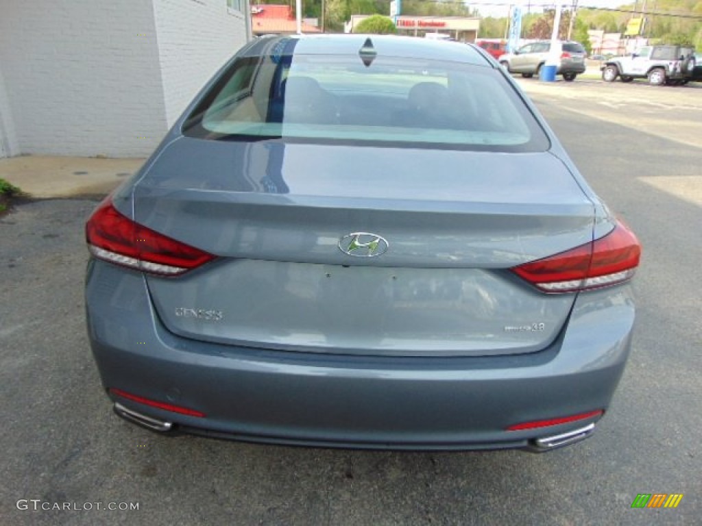 Parisian Gray 2015 Hyundai Genesis 3.8 Sedan Exterior Photo #93552205