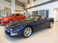 2001 Navy Blue Metallic Chevrolet Corvette Convertible  photo #1