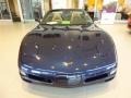 2001 Navy Blue Metallic Chevrolet Corvette Convertible  photo #8