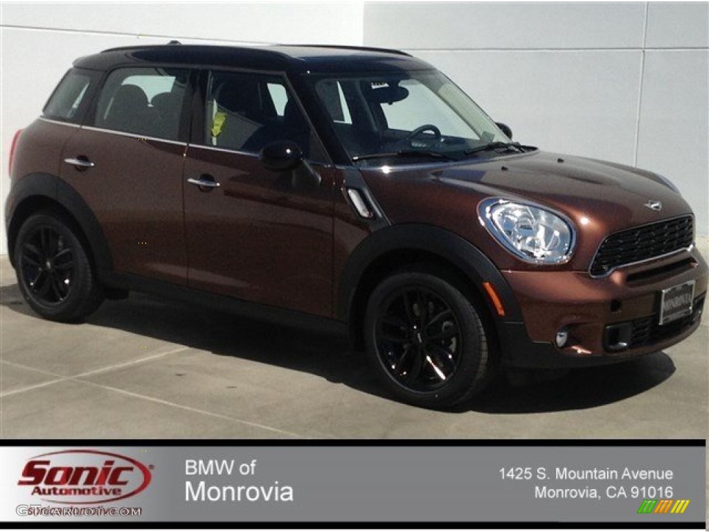 2014 Cooper S Countryman - Brilliant Copper Metallic / Carbon Black photo #1