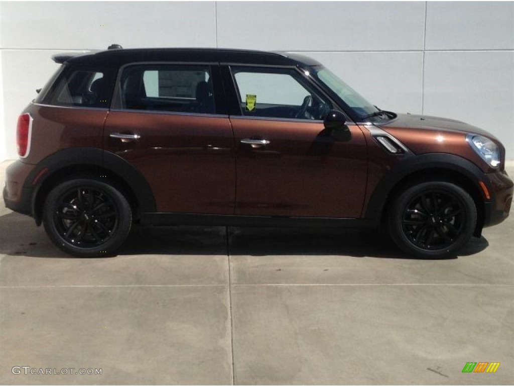 2014 Cooper S Countryman - Brilliant Copper Metallic / Carbon Black photo #2