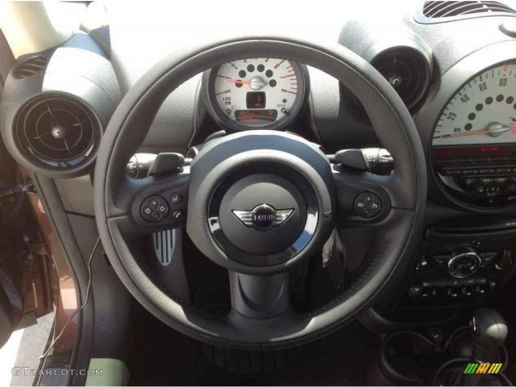 2014 Cooper S Countryman - Brilliant Copper Metallic / Carbon Black photo #9
