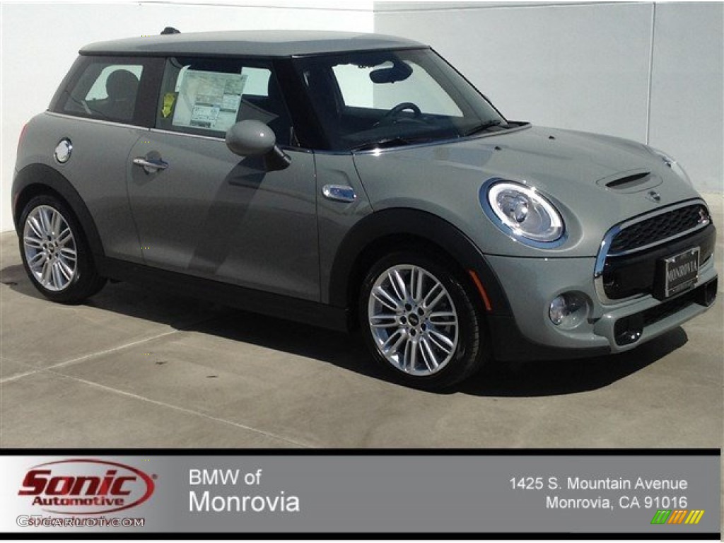 2014 Cooper S Hardtop - Moonwalk Gray Metallic / Carbon Black photo #1