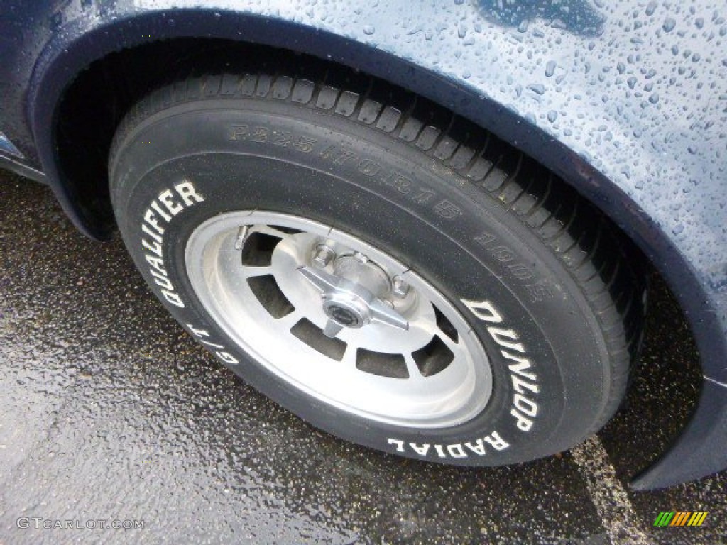 1981 Corvette Coupe - Dark Blue Metallic / Silver Grey photo #9