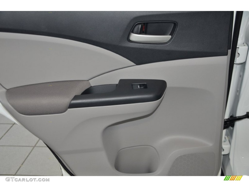 2014 CR-V LX AWD - White Diamond Pearl / Gray photo #19