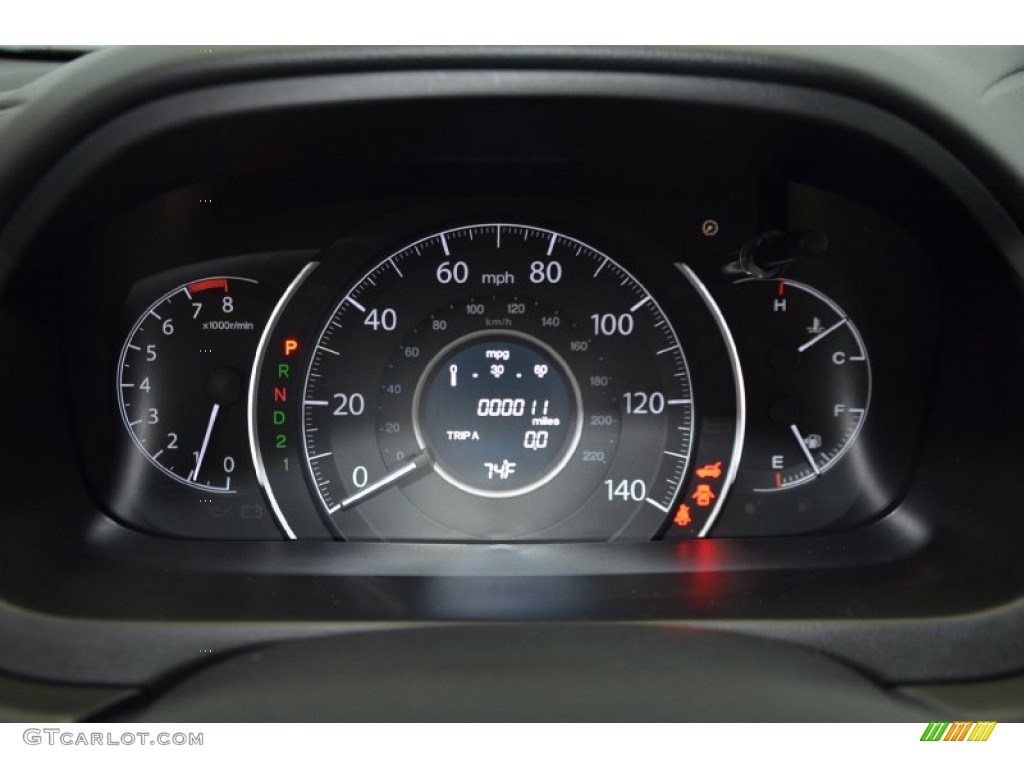 2014 CR-V LX AWD - White Diamond Pearl / Gray photo #27