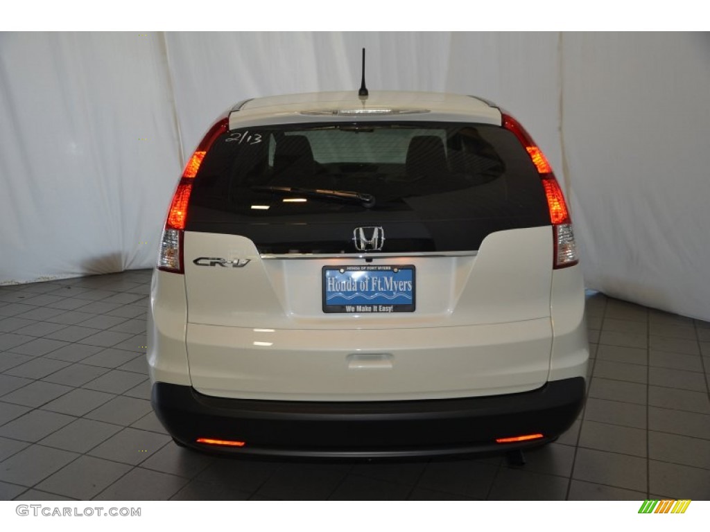 2014 CR-V EX - White Diamond Pearl / Beige photo #7