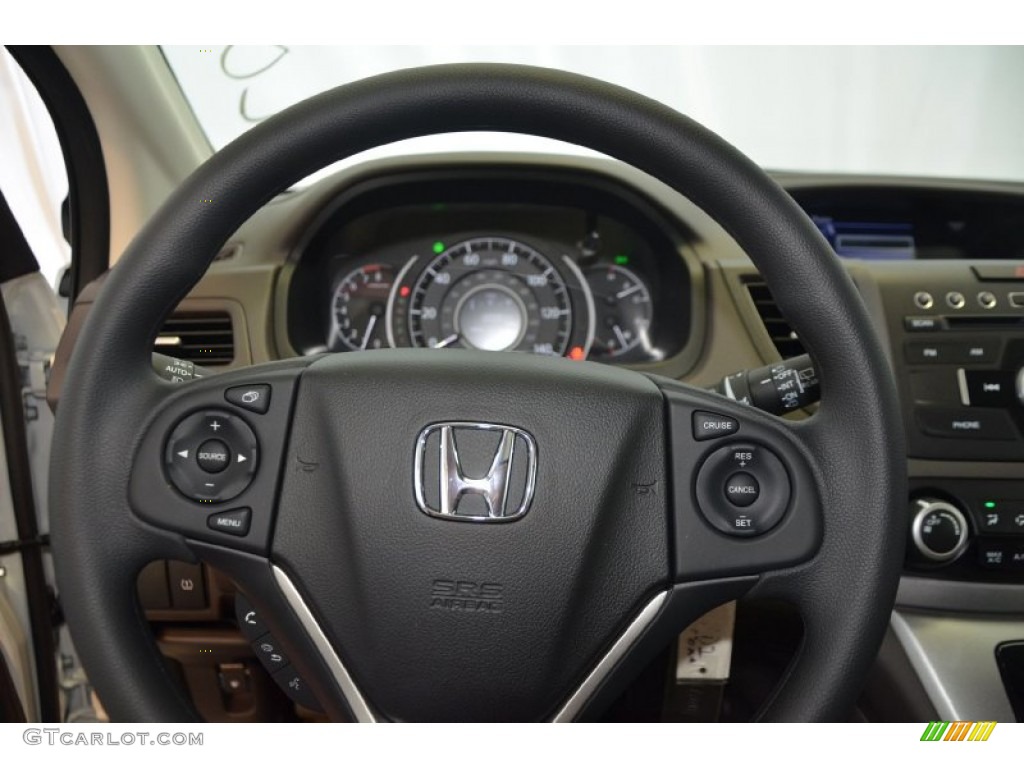 2014 CR-V EX - White Diamond Pearl / Beige photo #19