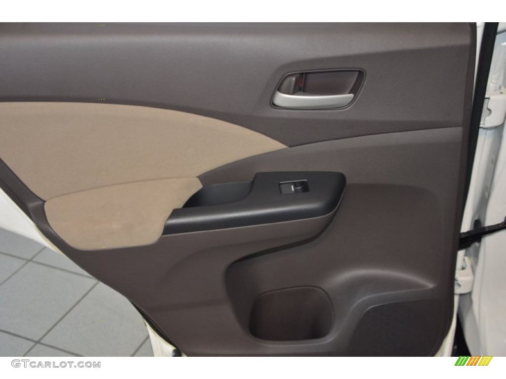 2014 CR-V EX - White Diamond Pearl / Beige photo #24