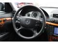 2008 Mercedes-Benz E Black Interior Steering Wheel Photo