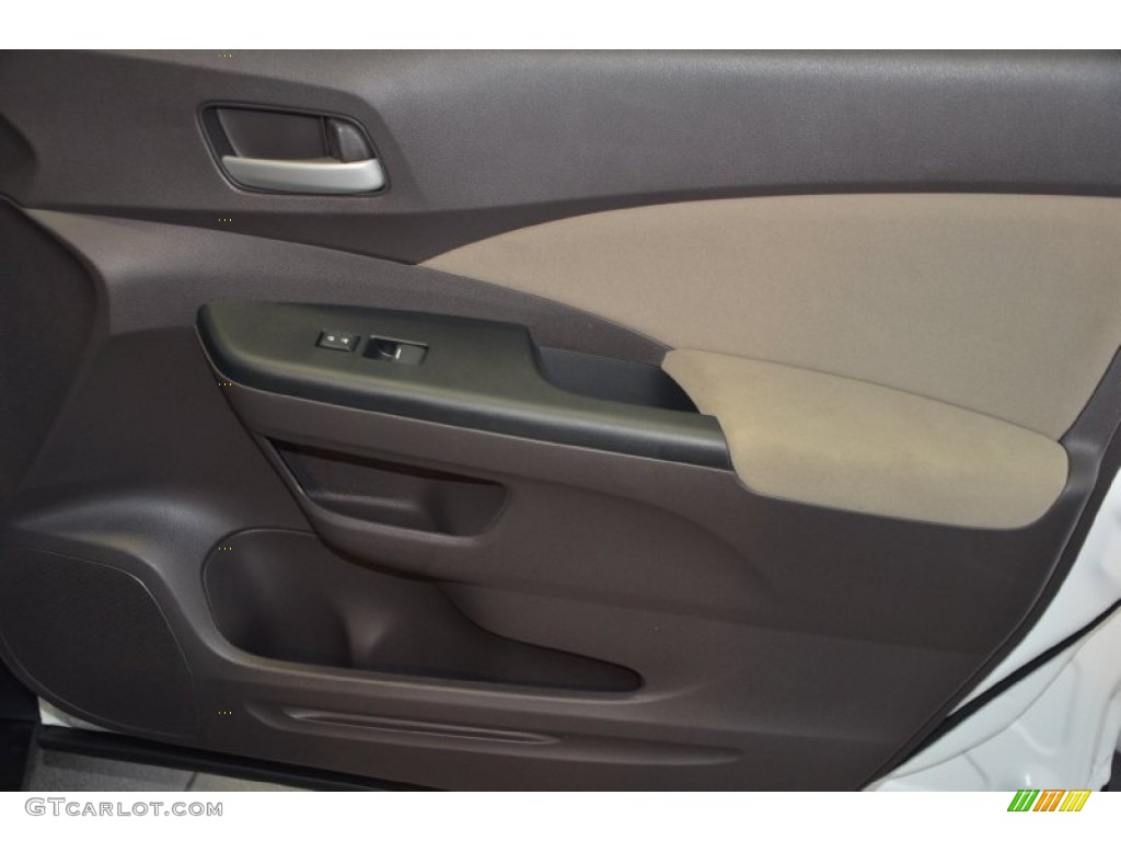 2014 CR-V EX - White Diamond Pearl / Beige photo #30