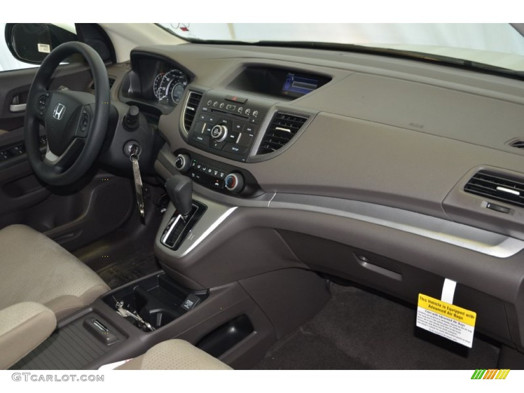 2014 CR-V EX - White Diamond Pearl / Beige photo #31
