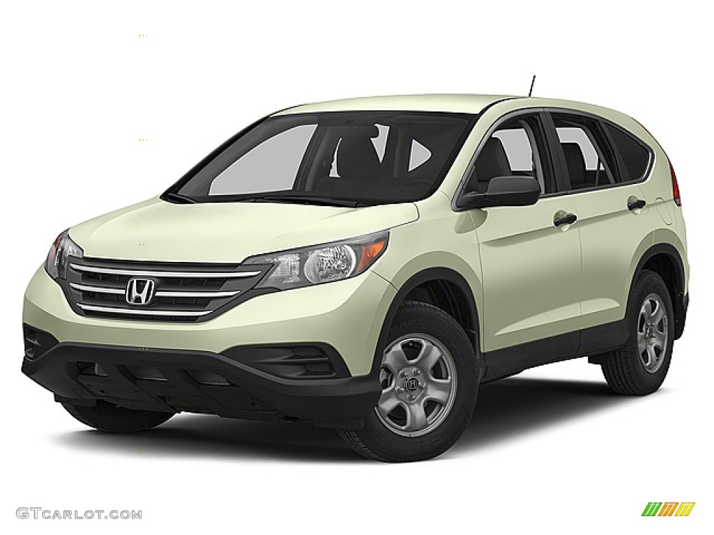 2014 CR-V LX - White Diamond Pearl / Gray photo #21