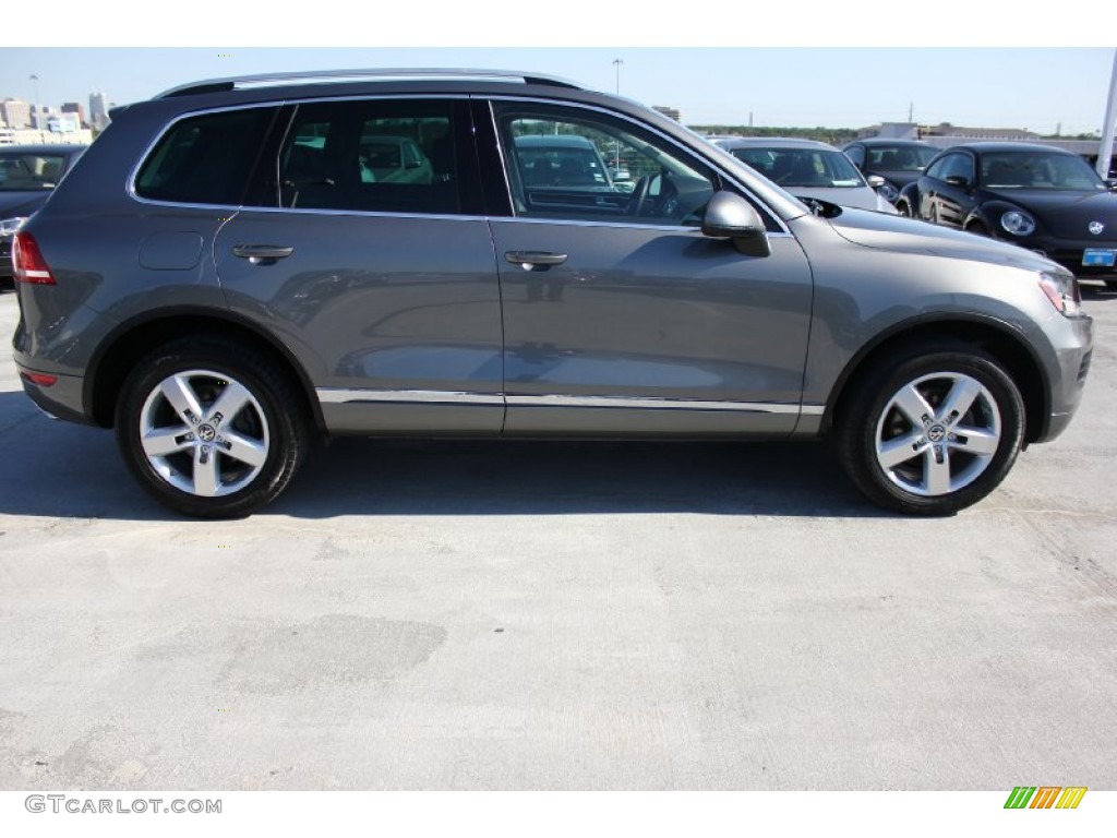 2013 Touareg TDI Lux 4XMotion - Dark Flint Metallic / Black Anthracite photo #12