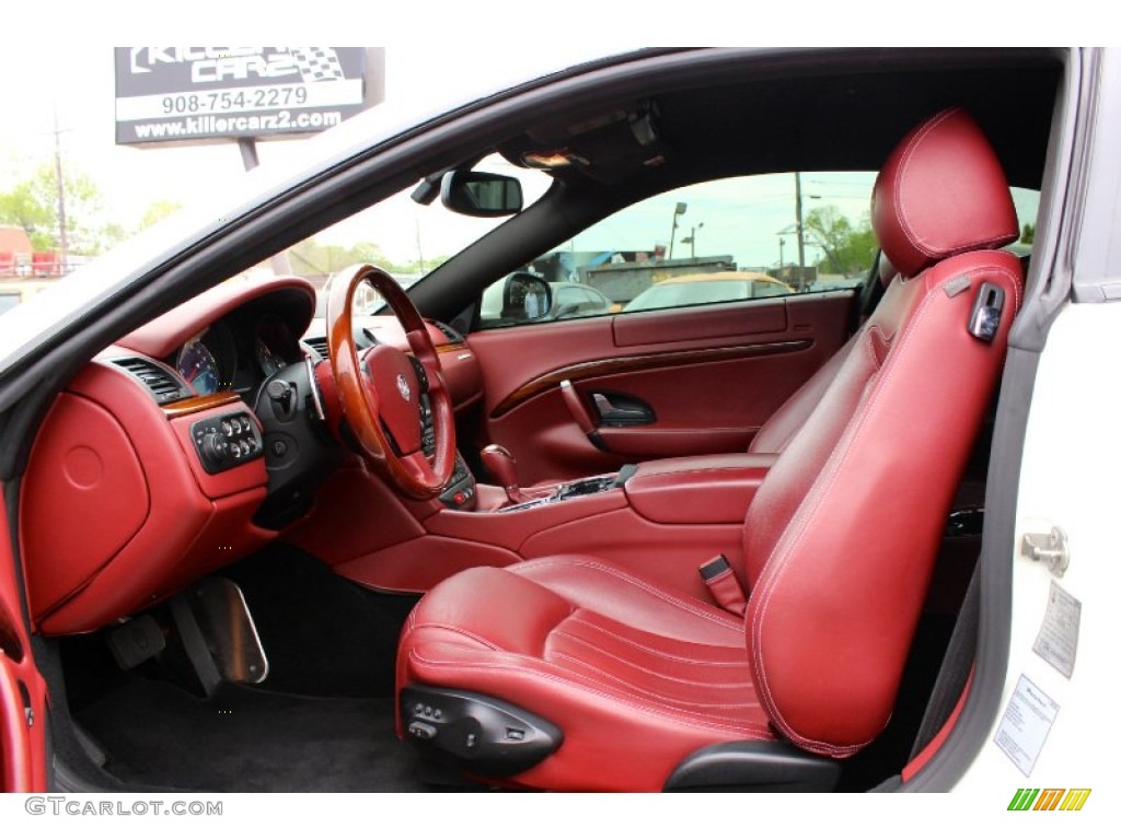 Rosso Corallo Interior 2009 Maserati GranTurismo Standard GranTurismo Model Photo #93556216