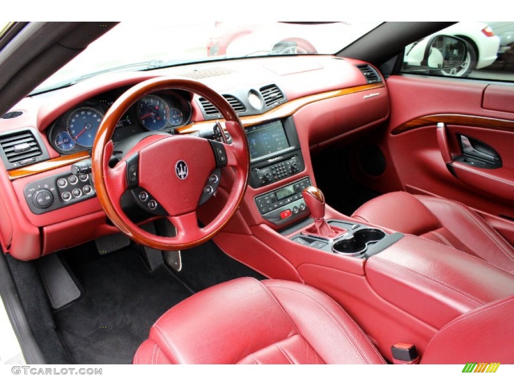 Rosso Corallo Interior 2009 Maserati GranTurismo Standard GranTurismo Model Photo #93556237