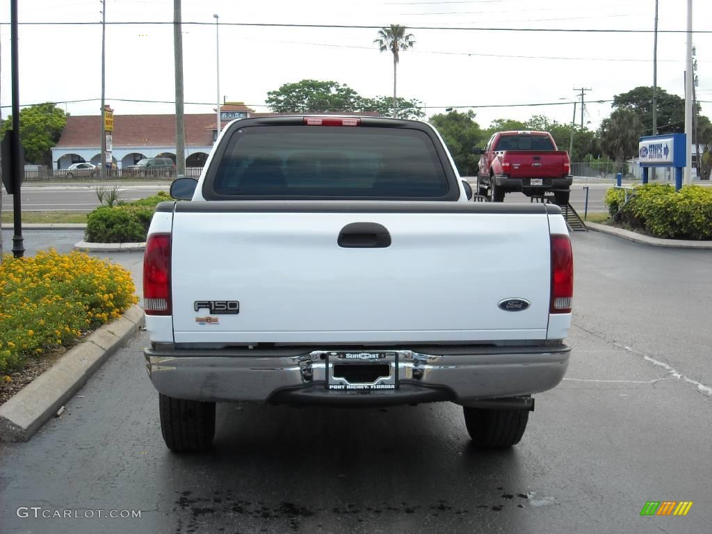 2004 F150 XL Heritage Regular Cab - Oxford White / Heritage Medium Parchment photo #4