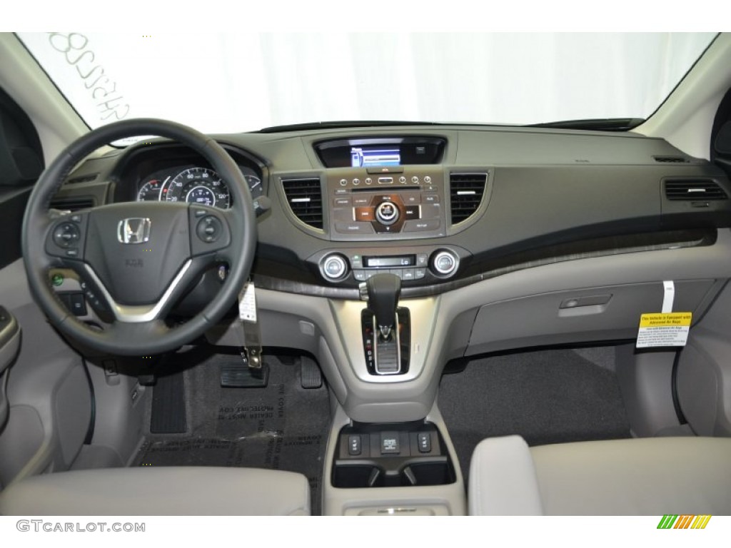 2014 CR-V EX-L - Alabaster Silver Metallic / Gray photo #26