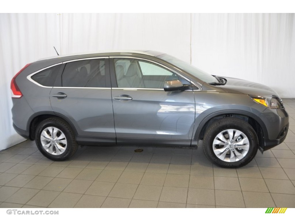 2014 CR-V EX-L - Polished Metal Metallic / Gray photo #5