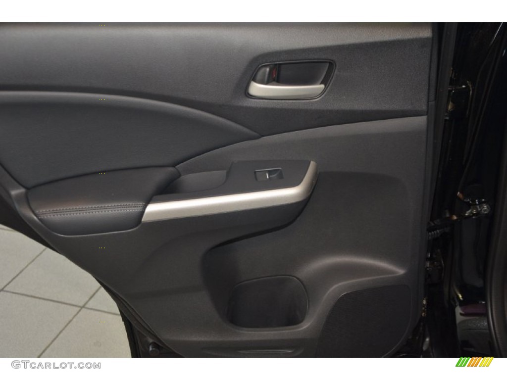 2014 CR-V EX-L - Crystal Black Pearl / Black photo #25