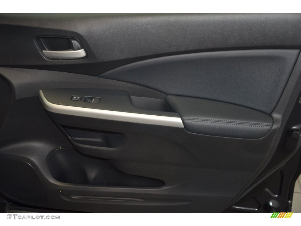2014 CR-V EX-L - Crystal Black Pearl / Black photo #29