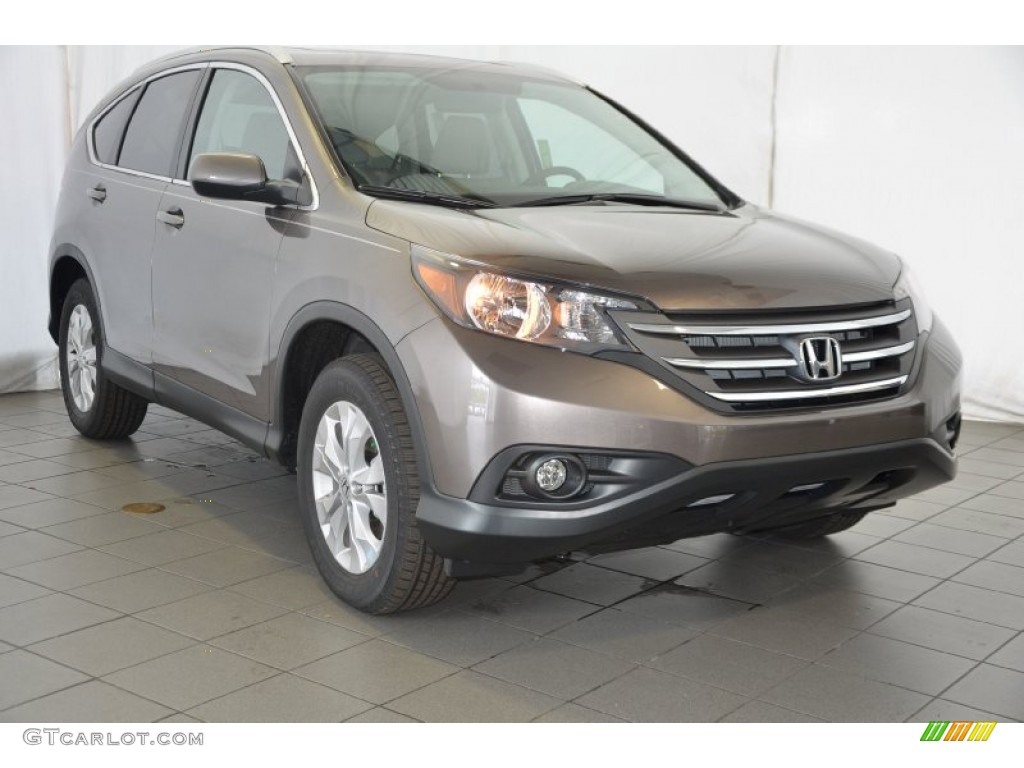 2014 CR-V EX-L - Urban Titanium Metallic / Black photo #1