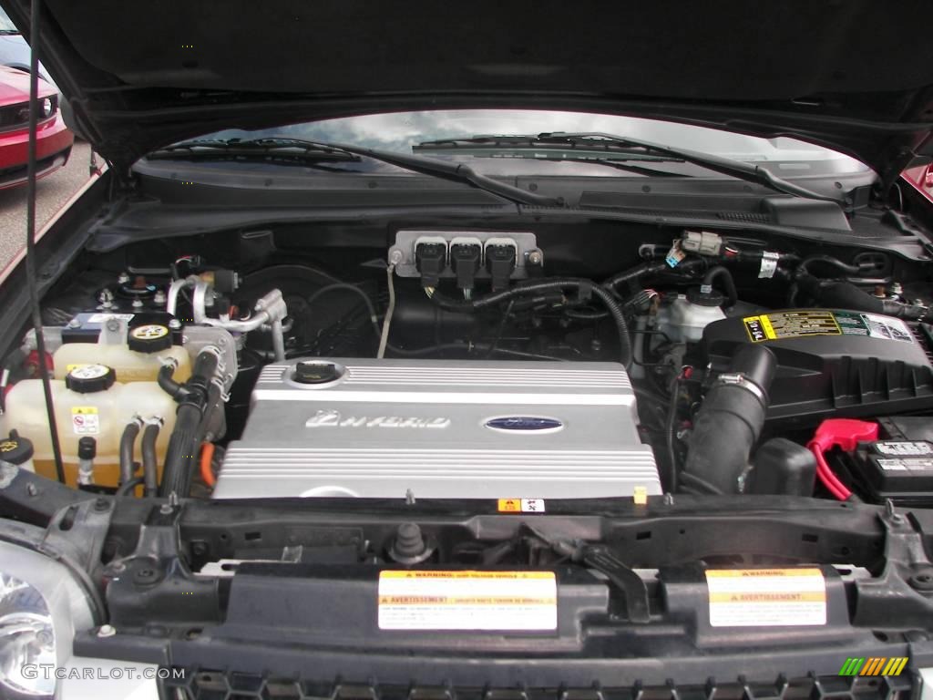 2005 Escape Hybrid 4WD - Redfire Metallic / Medium/Dark Flint Grey photo #8