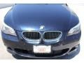 2008 Deep Sea Blue Metallic BMW 5 Series 550i Sedan  photo #2