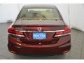 Crimson Pearl - Civic LX Coupe Photo No. 7