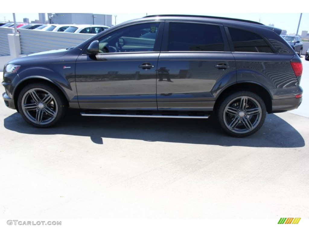 2013 Q7 3.0 S Line quattro - Lava Gray Pearl / Black photo #6