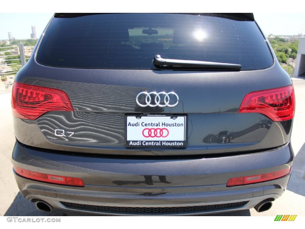 2013 Q7 3.0 S Line quattro - Lava Gray Pearl / Black photo #8