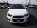 2013 Summit White Chevrolet Sonic LS Sedan  photo #2