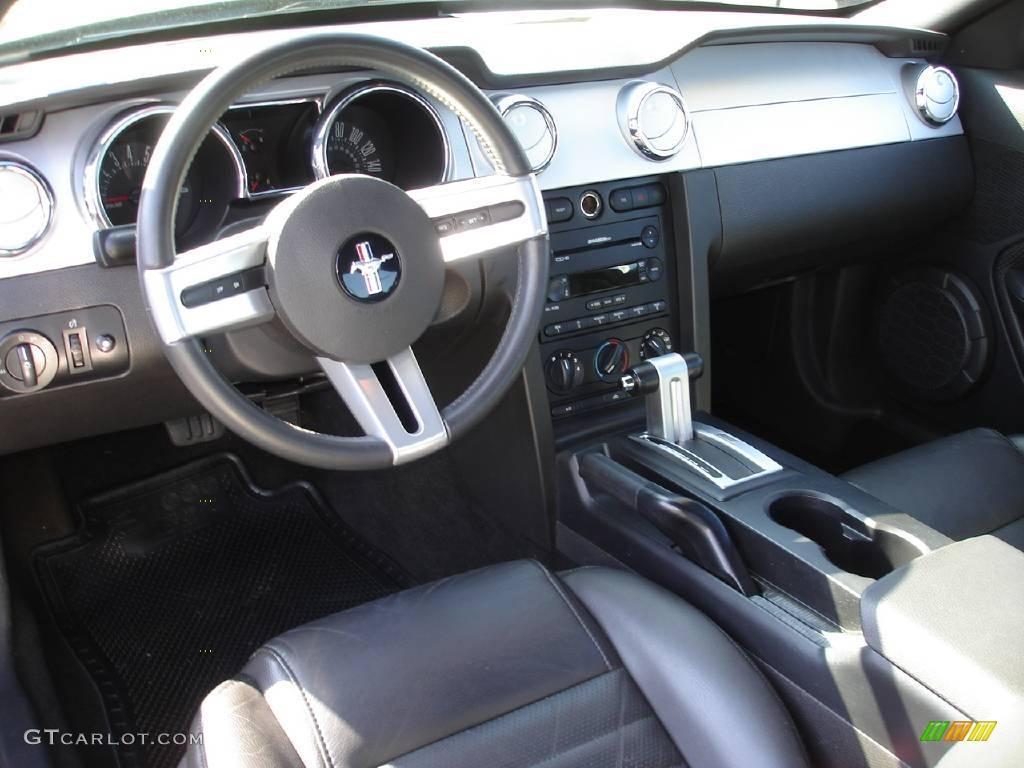 2005 Mustang GT Premium Coupe - Legend Lime Metallic / Dark Charcoal photo #9
