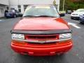 2003 Victory Red Chevrolet S10 LS Crew Cab 4x4  photo #8