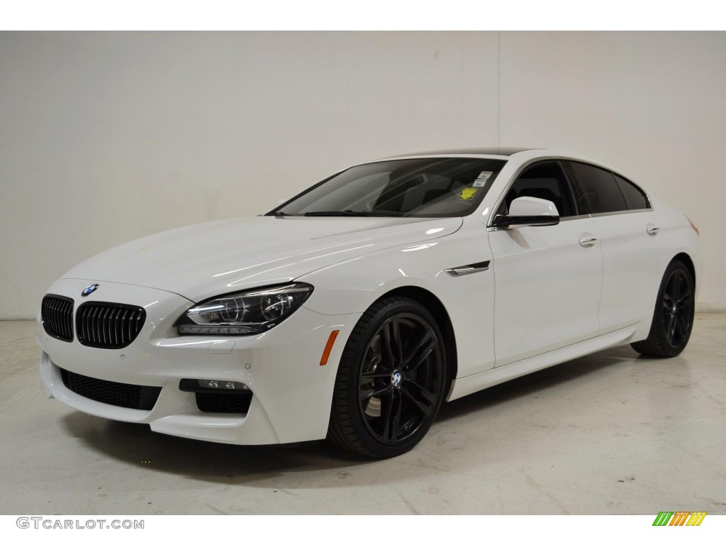 2013 6 Series 650i Gran Coupe - Alpine White / Black photo #10