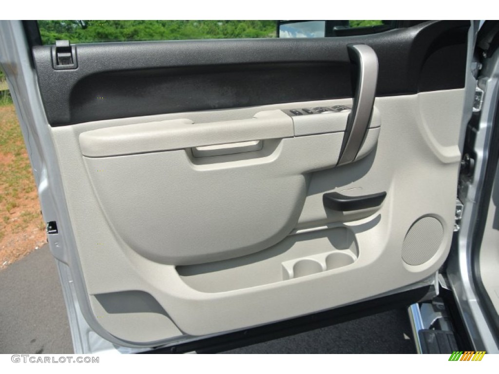 2010 Silverado 2500HD LT Crew Cab 4x4 - Sheer Silver Metallic / Light Titanium/Ebony photo #8