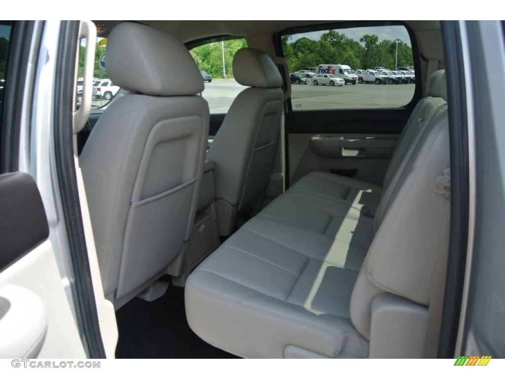 2010 Silverado 2500HD LT Crew Cab 4x4 - Sheer Silver Metallic / Light Titanium/Ebony photo #15