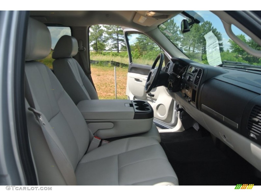 2010 Silverado 2500HD LT Crew Cab 4x4 - Sheer Silver Metallic / Light Titanium/Ebony photo #18