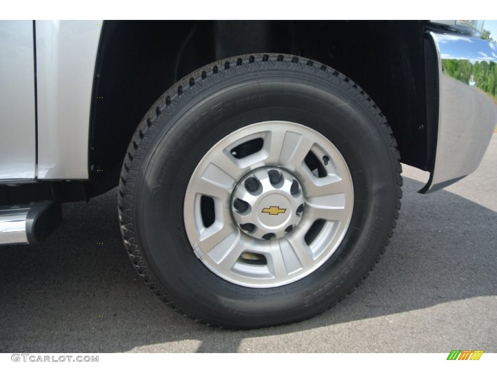 2010 Silverado 2500HD LT Crew Cab 4x4 - Sheer Silver Metallic / Light Titanium/Ebony photo #20