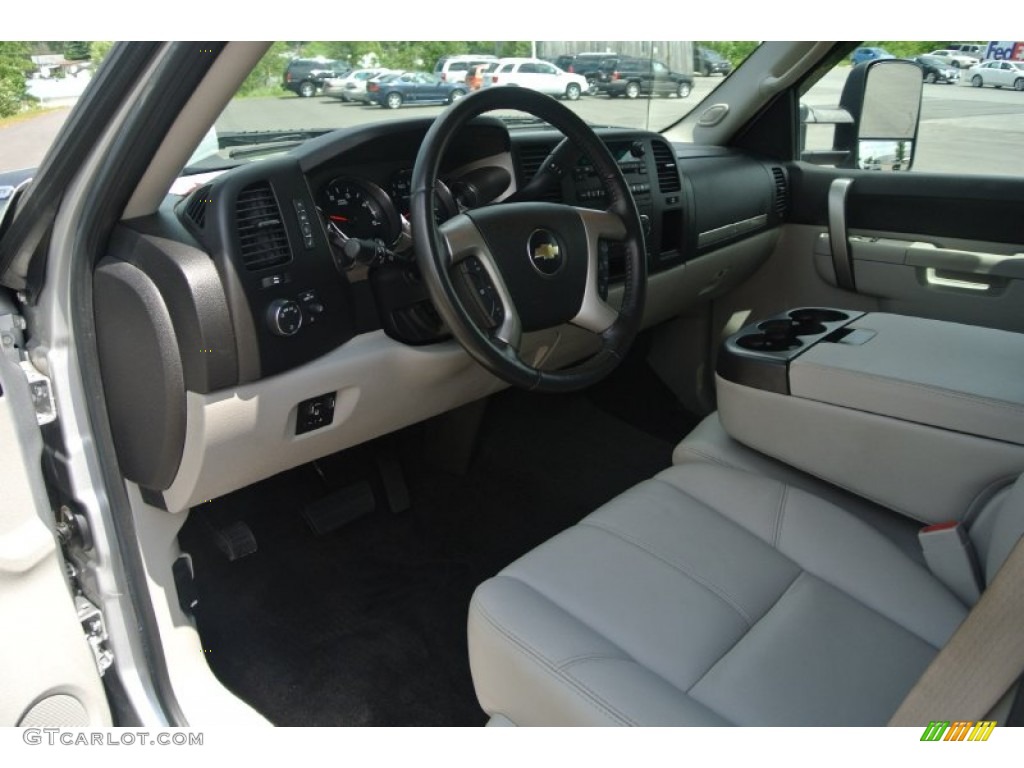 2010 Silverado 2500HD LT Crew Cab 4x4 - Sheer Silver Metallic / Light Titanium/Ebony photo #22