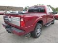 2015 Ruby Red Ford F250 Super Duty Platinum Crew Cab 4x4  photo #2