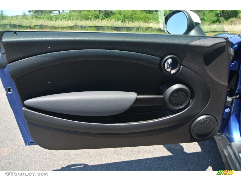 2012 Cooper Hardtop - Laser Blue Metallic / Carbon Black photo #7